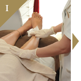 ブラジリアンワックスの流れ・ローション塗布