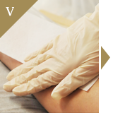 ワックスペーパー貼り付け